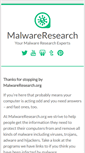 Mobile Screenshot of malwareresearch.org